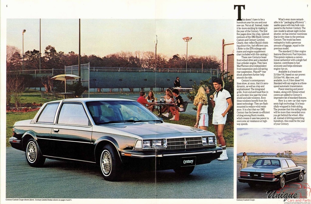 1982 Buick Century Borchure Page 6